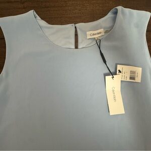 Calvin Klein Women's Blue Top